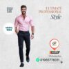 Formal Official Satkhira Rose Shirt